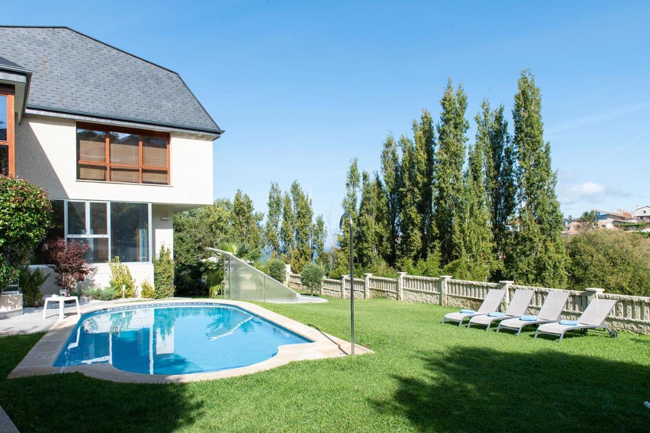 Villa Casa El Castañal con Piscina Privada Vigo Exterior foto
